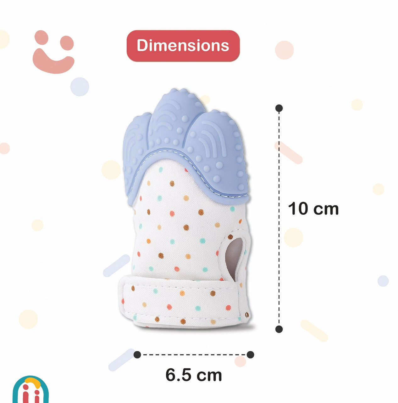 Teething Mitten Glove - Le Nid d'M